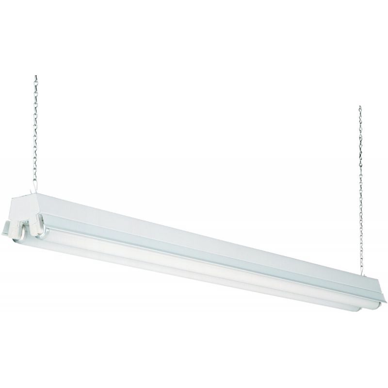 Lithonia T12 Fluorescent Shop Light Fixture White