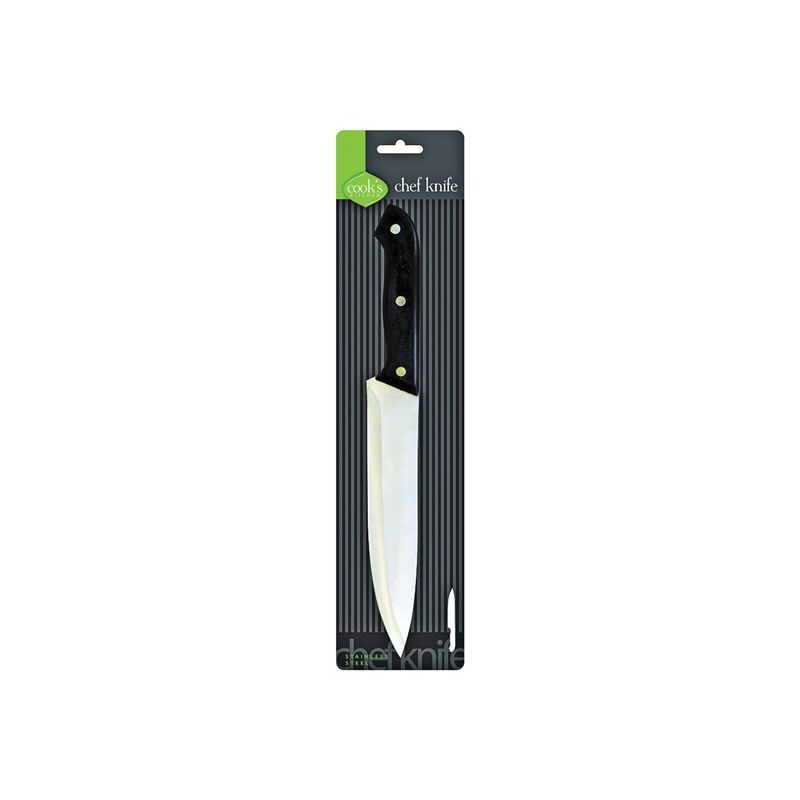 FLP 8239 Chef&#039;s Knife, Stainless Steel Blade, Black Handle
