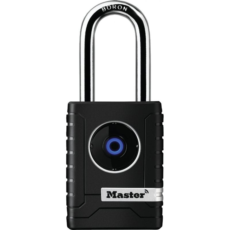 Master Lock Exterior Bluetooth Padlock Silver &amp; Black