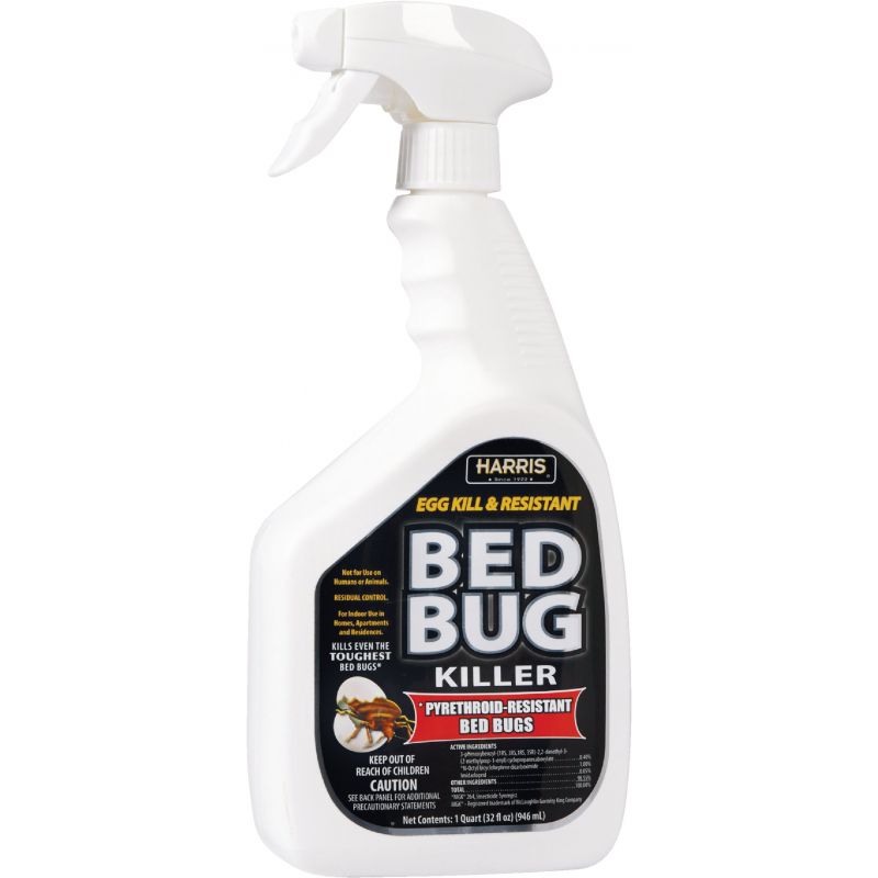 Harris Egg Kill &amp; Pyrethroid Resistant Bedbug Killer 32 Oz., Trigger Spray