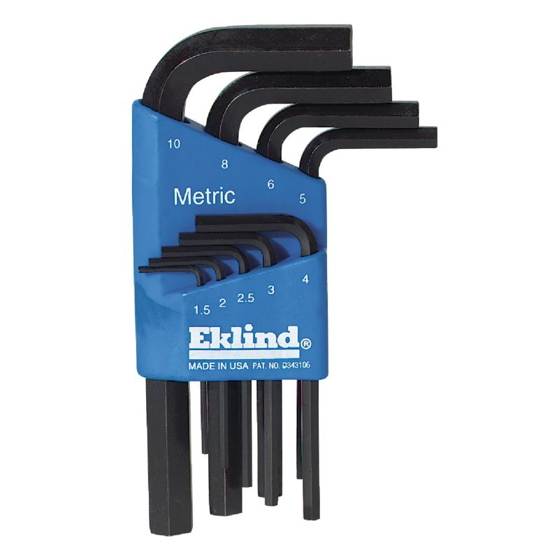 Eklind 9-Piece Metric Short Arm Hex Key Set