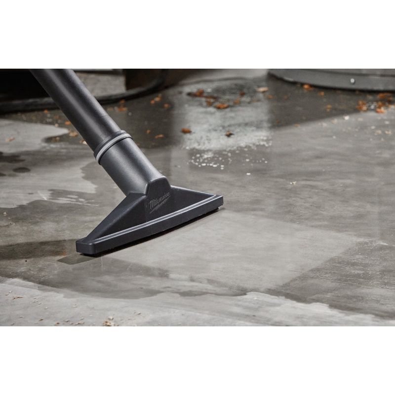 Milwaukee Wet Floor Vacuum Nozzle 1-7/8 In. X 9-1/2 In., Black