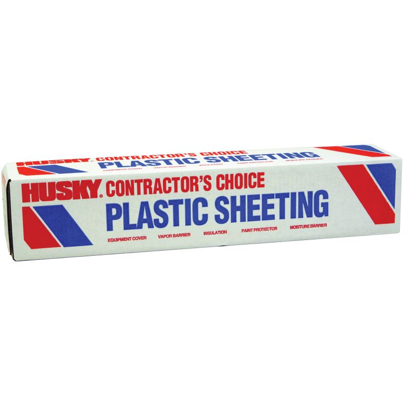 Poly-America SW403C Painter&#039;s Sheeting, 100 ft L, 3 ft W, Clear Clear