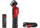 Milwaukee REDLITHIUM USB Rechargeable Pivoting Flashlight Black &amp; Red