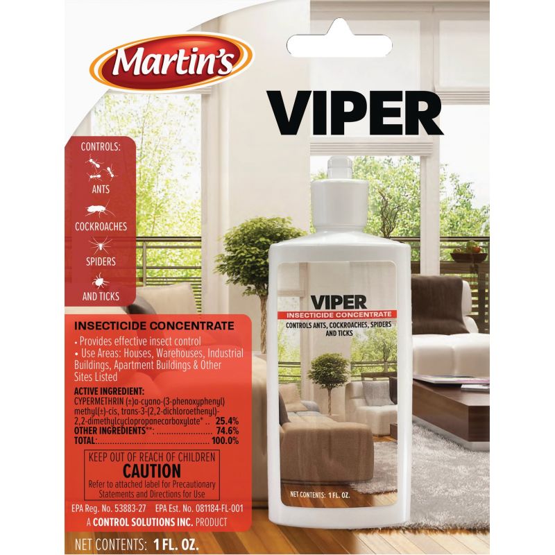 Martin&#039;s Viper Insect Killer 1 Oz., Pourable