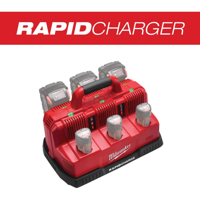 Milwaukee M18/M12 Li-Ion Rapid Charger Battery Charger Station