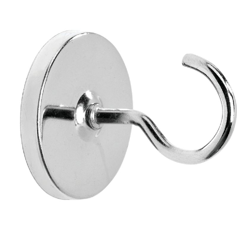Homz Products Magnetic Hook Chrome