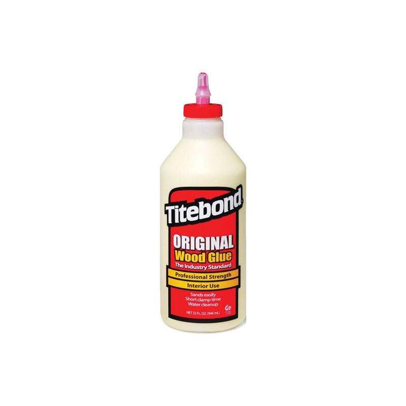 Titebond 5065 Wood Glue, Yellow, 1 qt Bottle Yellow