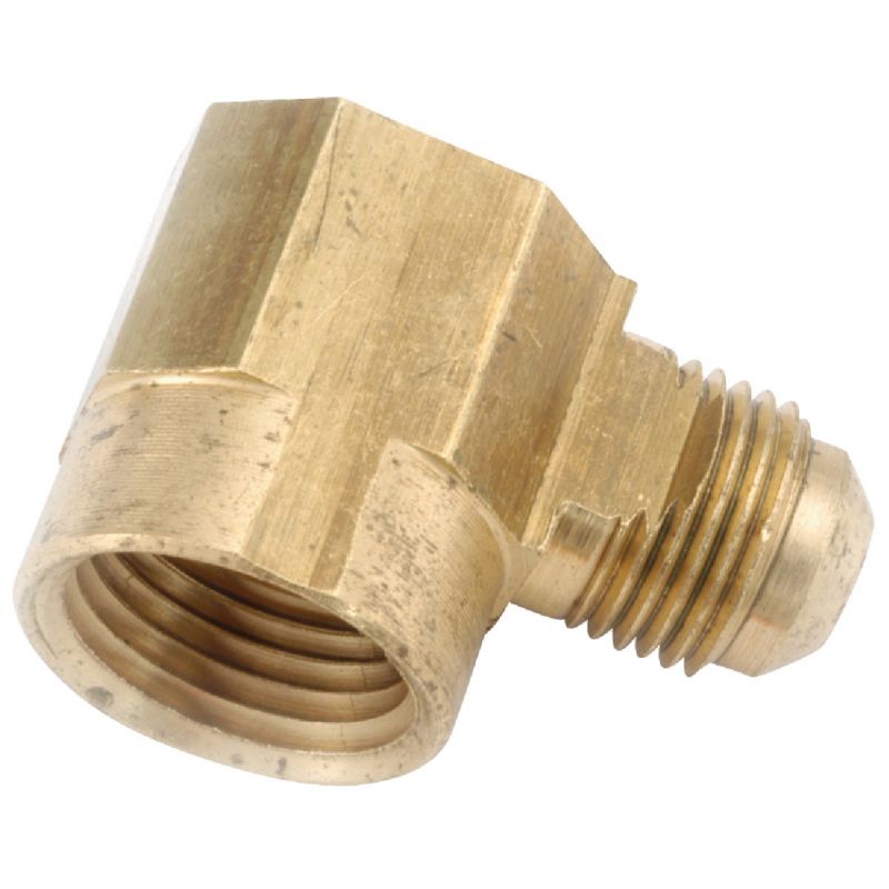 Anderson Metals Flare Female Brass Elbow 3/8&quot; X 3/4&quot;