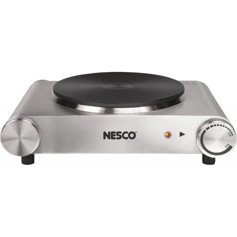 Nesco Single Burner Hot Plate Range Silver