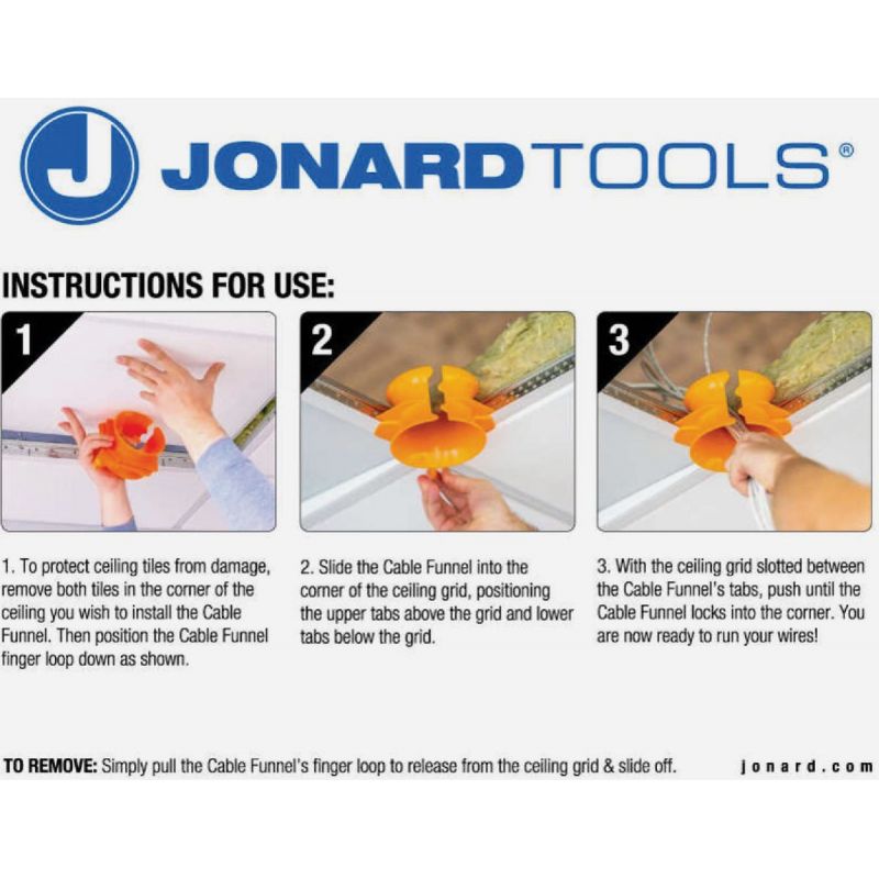Jonard Tools Wire Pulling Funnel