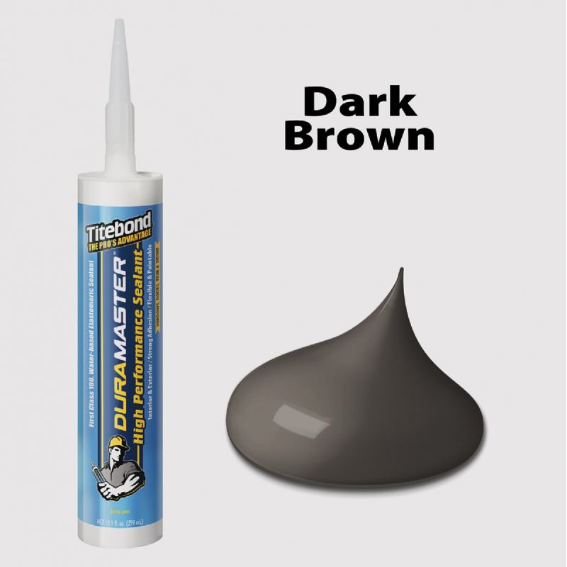 Titebond DuraMaster Elastomeric Sealant Dark Brown, 10.1 Oz.