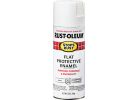 Rust-Oleum 7790830 Rust Preventative Spray Paint, Flat, White, 12 oz, Can