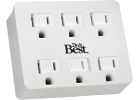 Do it Best 6-Outlet Tap White, 15