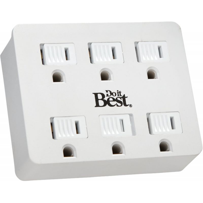 Do it Best 6-Outlet Tap White, 15