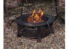 Outdoor Expressions 32 In. Round Fire Pit Antique Bronze