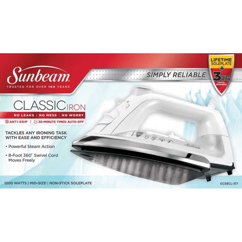 Sunbeam Classic Steam Iron White
