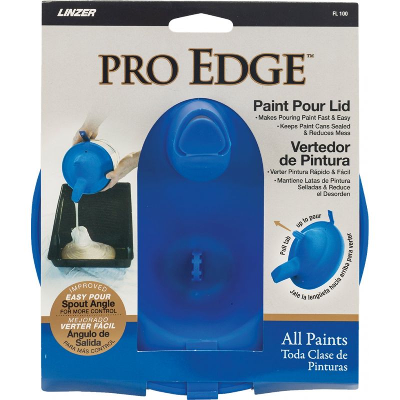 Linzer Pro Edge Pour &amp; Store Paint Can Lid Red, 1 Gal.