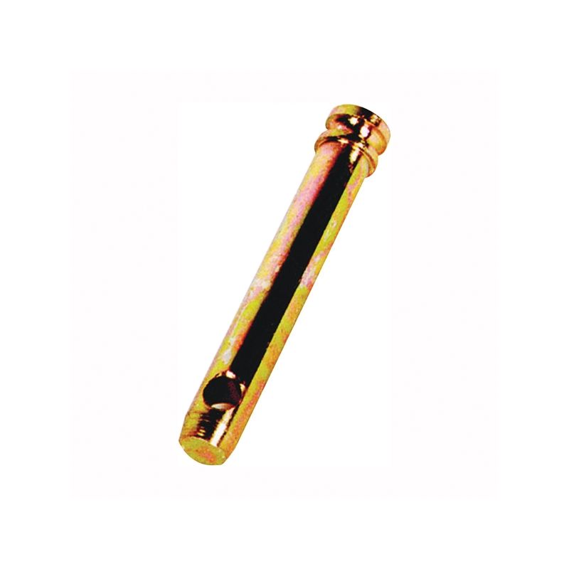 SpeeCo S07070100 Top Link Pin, 3/4 in Dia Pin, 4-1/2 in OAL, Carbon Steel, Yellow Zinc Dichromate