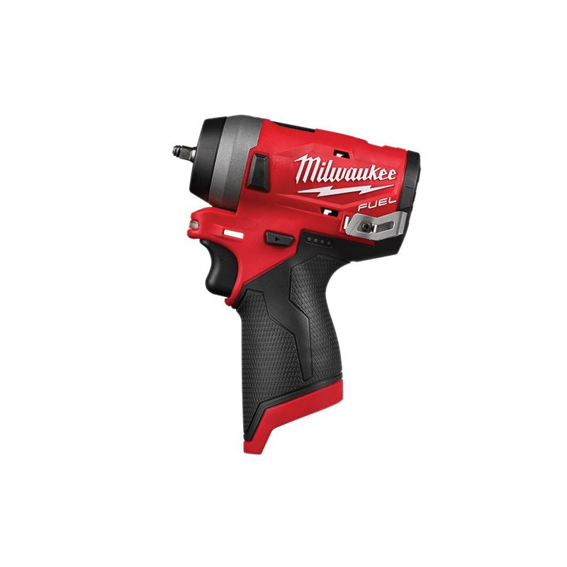 Milwaukee 2552-20 Impact Wrench, Tool Only, 12 V, 2.4 Ah, 1/4 in Drive, Straight Drive, 4300 ipm