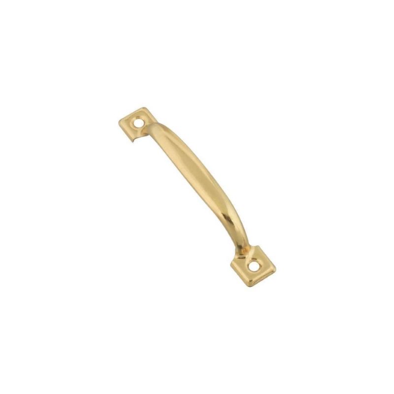 National Hardware N117-754 Round Cup Pull, 4-3/4 in H, Steel, Brass