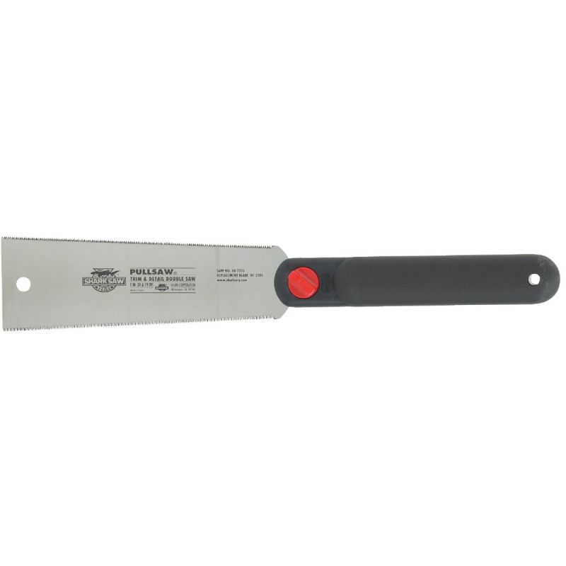 Shark Double Edge Pull Saw 7 In.
