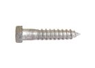 Reliable HLHDG Series HLHDG3412CT Partial Thread Bolt, 3/4-4-1/2 Thread, 12 in OAL, A Grade, Galvanized Steel