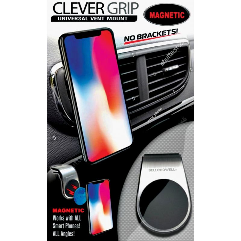 Bell+Howell Clever Grip Vent Mount Silver