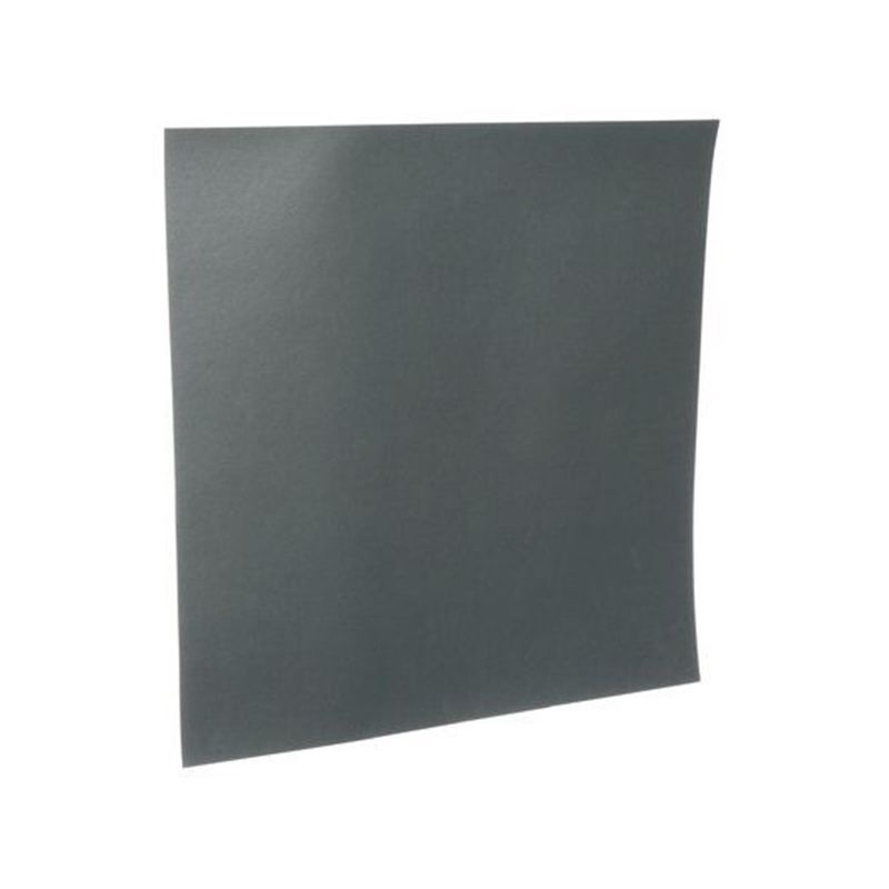 3M Wetordry 99420NA Sandpaper, 11 in L, 9 in W, Fine, 400 Grit, Silicon Carbide Abrasive, Paper Backing Black