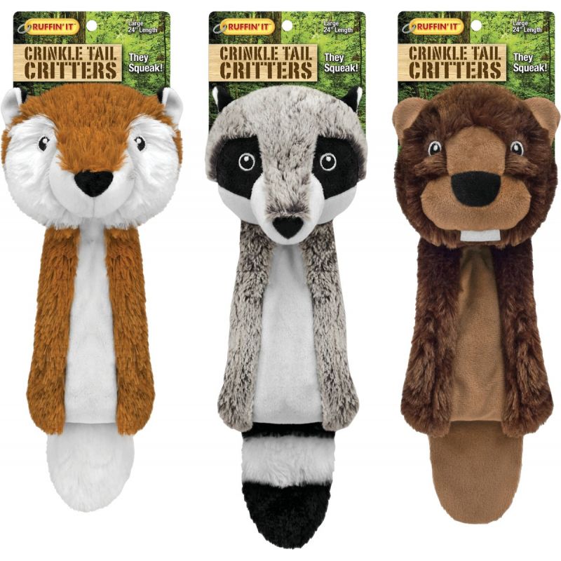 Westminster Pet Ruffin&#039; it Dog Toy 24 In., Brown