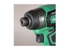 Metabo HPT WH18DDXM Impact Driver Kit, Battery Included, 18 V, 1.5 Ah, 1/4 in Drive, Hex Drive, 4000 bpm IPM