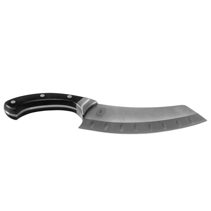 Oklahoma Joe's 5789579R04 Blacksmith 3-Piece Knife Set, Gray