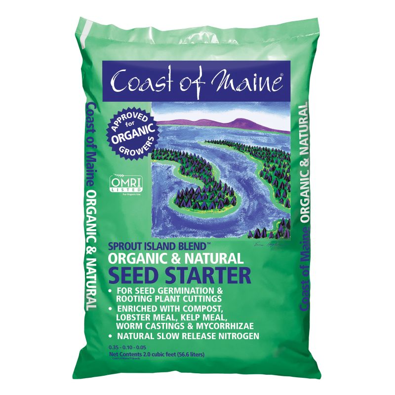 Coast of Maine 2CSEED Organic Seed Starter, 2 cu-ft Bag