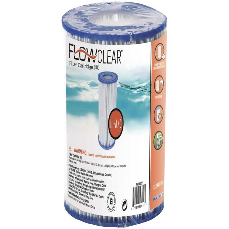 Bestway Flowclear Type III - A/C Pool Filter Cartridge