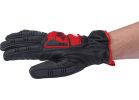 Milwaukee Impact Cut Level 5 Goatskin Leather Work Gloves L, Red &amp; Black