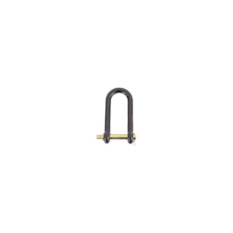 Koch 4005503/M465 General-Purpose Clevis, 3/4 x 3/4 in, 10000 lb Working Load, 6-3/16 in L Usable, Powder-Coated Black