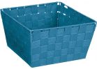 Home Impressions Woven Storage Basket Blue