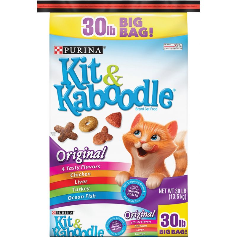Purina Kit &amp; Kaboodle Dry Cat Food 30 Lb.