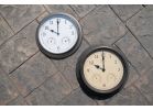 Acu-Rite Indoor &amp; Outdoor Copper Wall Clock Hygrometer &amp; Thermometer