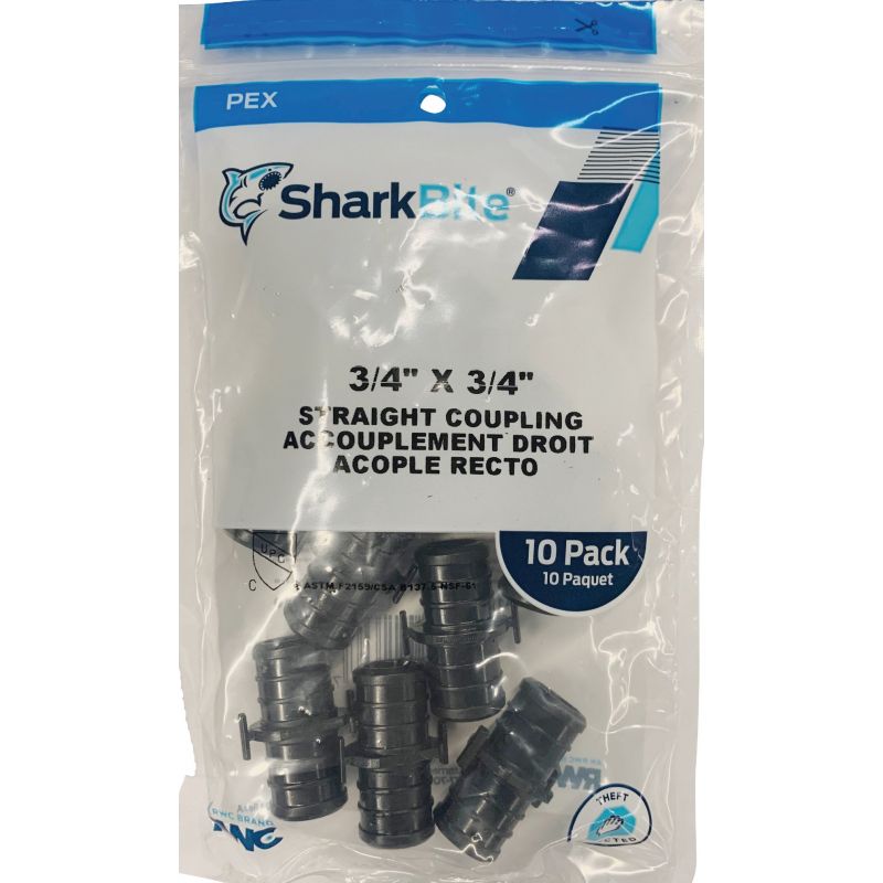 SharkBite Poly-Alloy PEX Coupling 3/4 In. Barb X 3/4 In. Barb