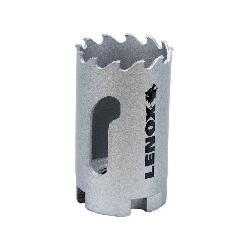Lenox Speed Slot LXAH3138 Hole Saw, 1-3/8 in Dia, Carbide Cutting Edge