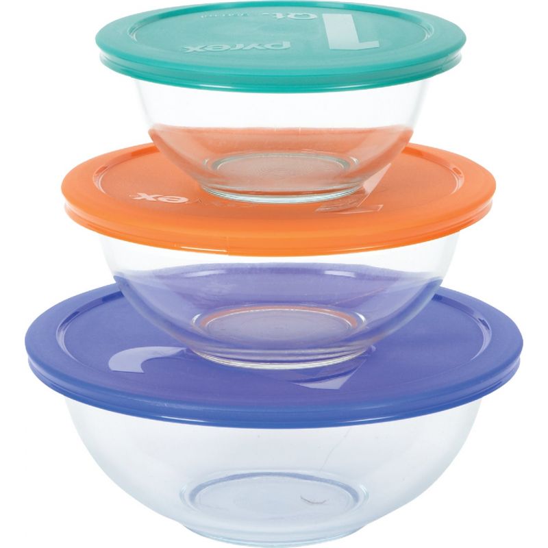 Pyrex Smart Essentials 4 qt Glass Mixing Bowl