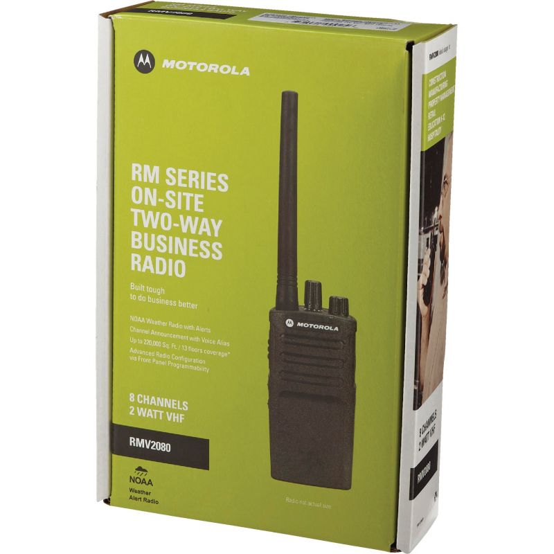 Motorola 2 Watt VHF Business 2-Way Radio Black