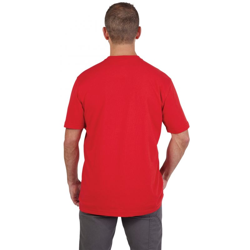 Milwaukee Heavy-Duty T-Shirt L, Red