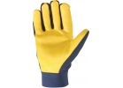 Wells Lamont HydraHyde Adjustable Wrist Work Glove 2XL, Saddletan &amp; Blue