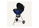 Weber Master-Touch 14516001 Charcoal Grill, 1-Grate, 363 sq-in Primary Cooking Surface, Deep Ocean Blue Deep Ocean Blue