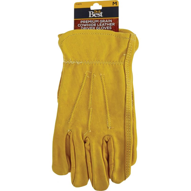 Do it Best Top Grain Cowhide Leather Work Glove XL, Tan