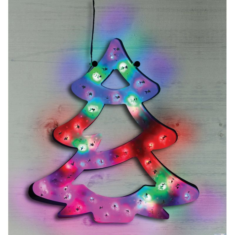 Alpine LED Lighted Christmas Tree Decoration