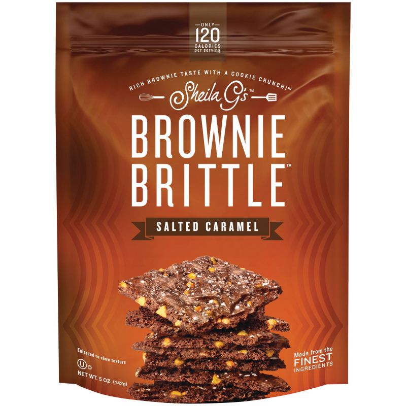 Sheila G&#039;s SG1238 Brownie Brittle, Salted Caramel Flavor, 5 oz