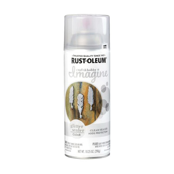 Rust-Oleum 354073 Imagine Craft & Hobby Spray Paint, Glitter, Turquoise, 10.25 Ounce, Can